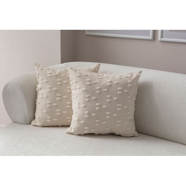 Povlaky na polštáře v sadě 2 ks 43x43 cm Tuffet – Mioli Decor-image-2