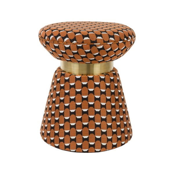 Oranžový taburet Pin – White Label