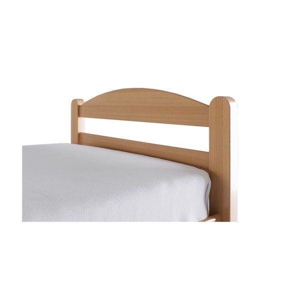 Dvoulůžková postel z bukového dřeva s roštem 180x200 cm v přírodní barvě Bellariva – B.E.S.-image-2