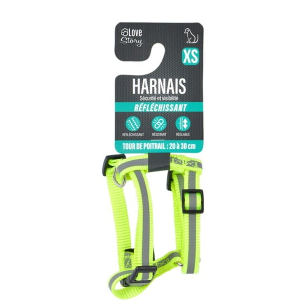 Žlutý postroj velikost XS – Love Story-image-1