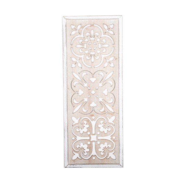 Dřevěná nástěnná dekorace Dakls Arabesque, 32 x 82 cm