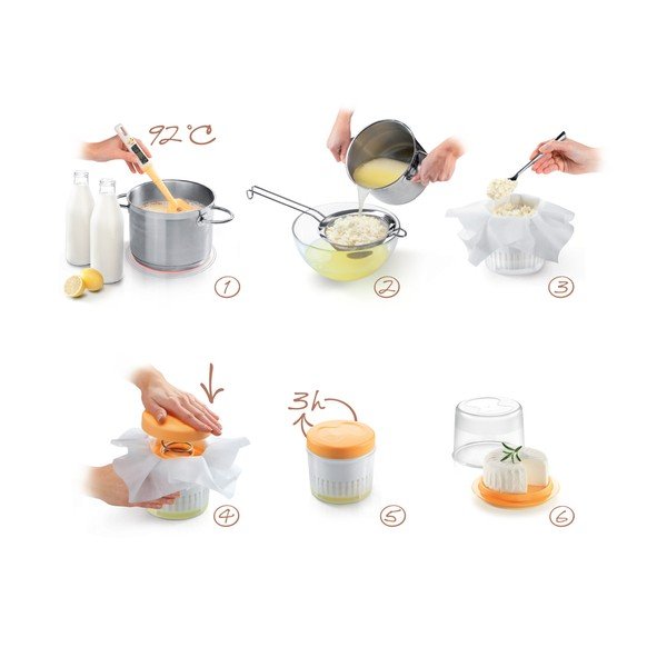 Set na přípravu čerstvého sýru Della Casa – Tescoma-image-3