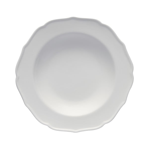 Porcelánový talíř Bianco Moderne, 23 cm