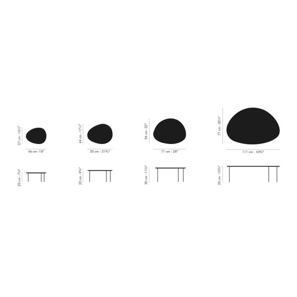 Konferenční stolek Eclipse Large, dub-image-2