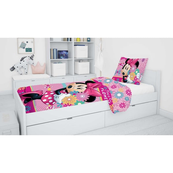 Bavlněné dětské povlečení na jednolůžko 140x200 cm Minnie – Jerry Fabrics-image-1