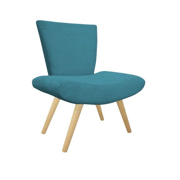 Křeslo Max Turquoise/Beech-image-3