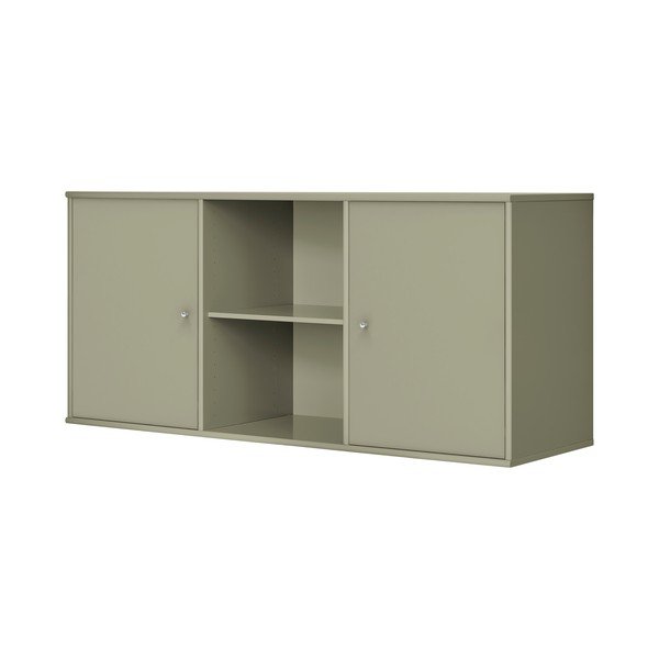Khaki závěsná komoda 133x61x42 cm Mistral – Hammel Furniture-image-3