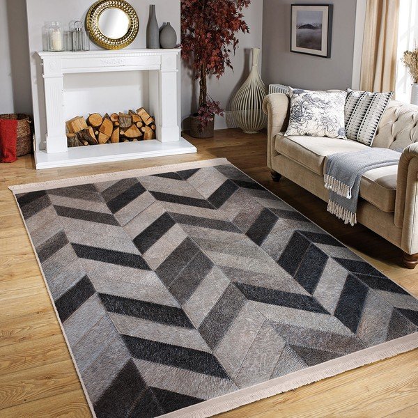 Šedý koberec 80x150 cm – Mila Home-image-4