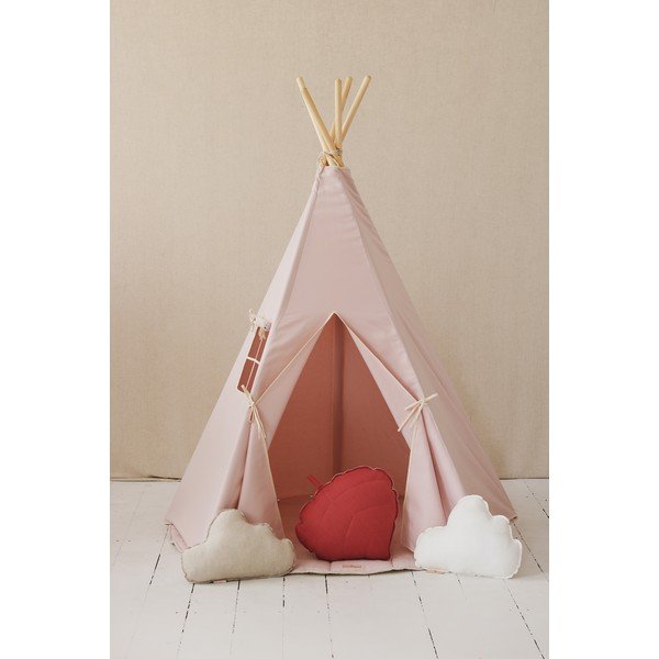 Dětský stan teepee Pink and Beige - Moi Mili-image-2