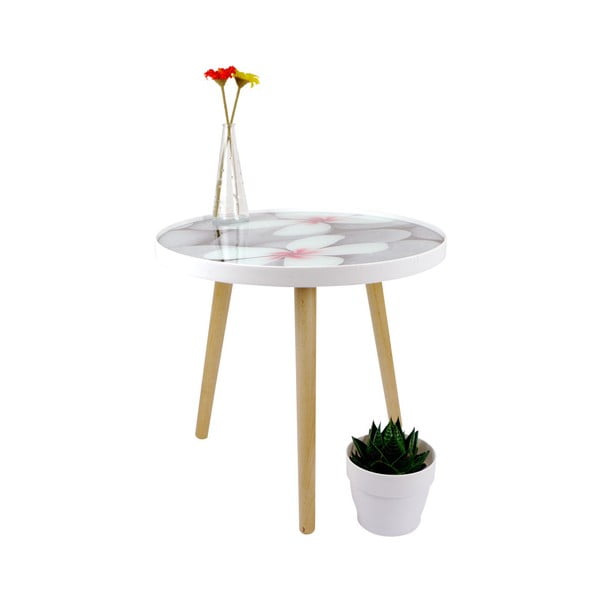 Odkládací stolek Furniteam Design, ⌀ 50 cm