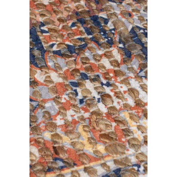 Ručně tkaný koberec s příměsí juty v přírodní barvě 80x150 cm Miley – Flair Rugs-image-3