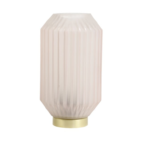 Světle růžová stolní lampa (výška 27 cm) Ivot – Light & Living