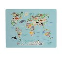 Podložka na stůl Little Nice Things World Map, 55 x 35 cm