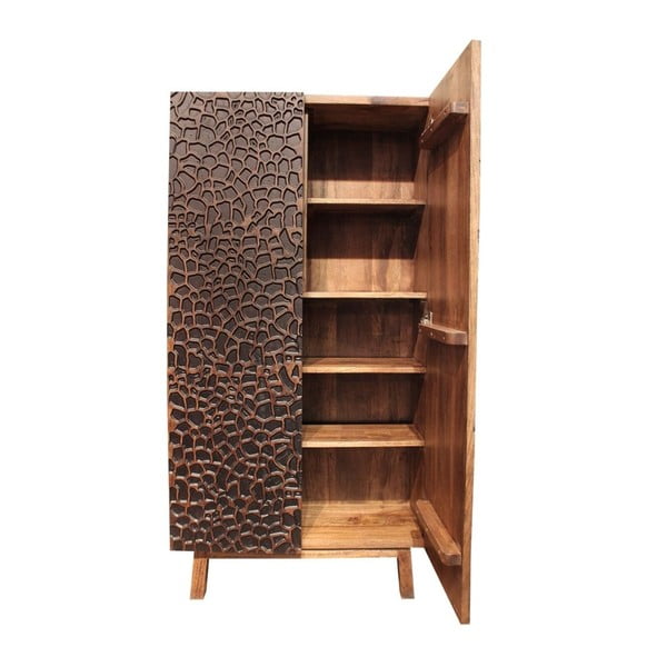 Dvoudveřová šatní skříň z mangového dřeva Støraa James-image-3