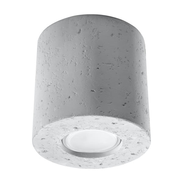 Šedé betonové stropní svítidlo Nice Lamps Roda
