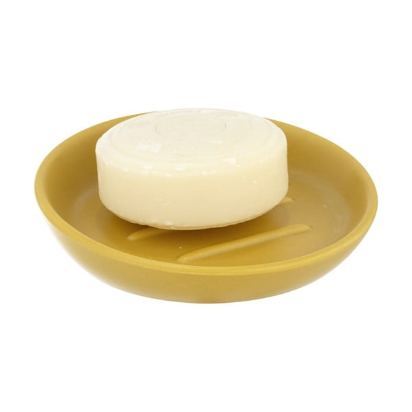 Žlutá keramická mýdlenka Badi – Wenko-image-2