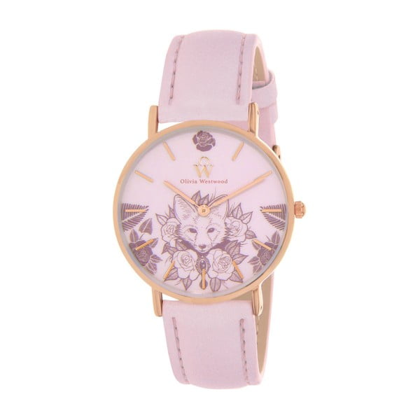 Dámské hodinky s řemínkem ve světle růžové barvě Olivia Westwood Kalia