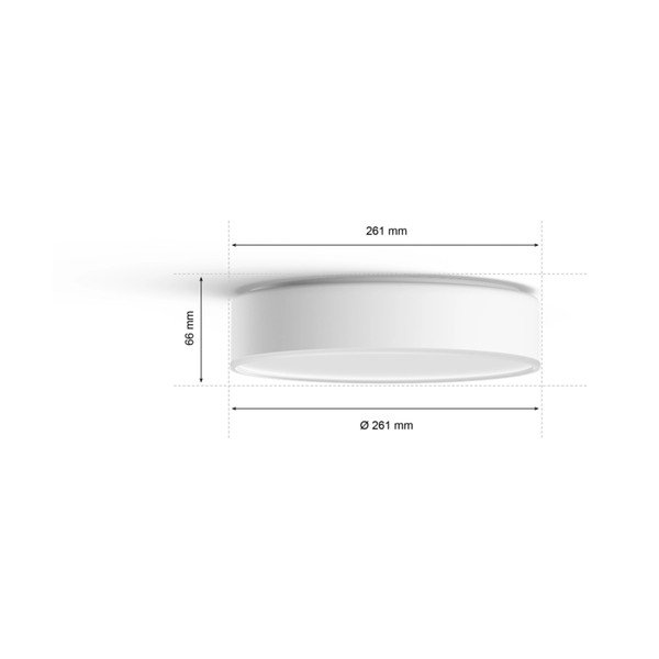 LED smart stropní svítidlo 10 W Enrave – Philips Hue-image-2