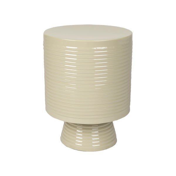 Kovový kulatý odkládací stolek ø 35 cm Sven – White Label