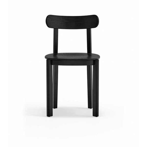 Černá jídelní židle v dekoru jasanu Nara – Teulat-image-2