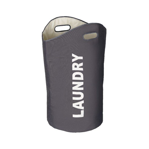 Šedý koš na prádlo Wenko Lumo, 65 l-image-1