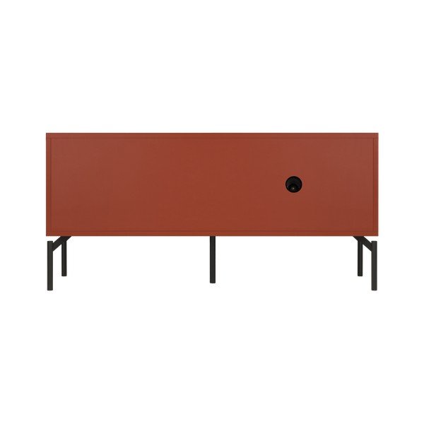 TV stolek v terakotové barvě 116x55x42 cm Met Mini – noo.ma-image-3
