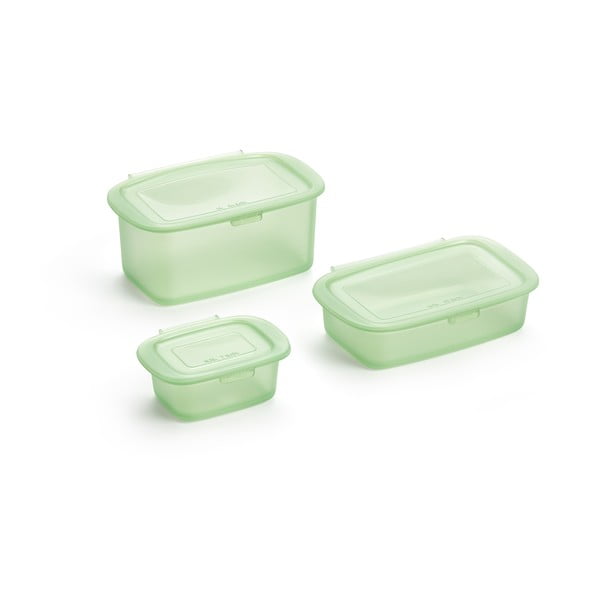 Potravinové krabičky v sadě 3 ks – Lékué