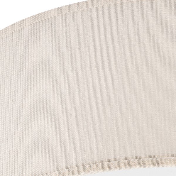 Krémové stropní svítidlo s textilním stínidlem ø 45 cm Vivian – LAMKUR-image-4