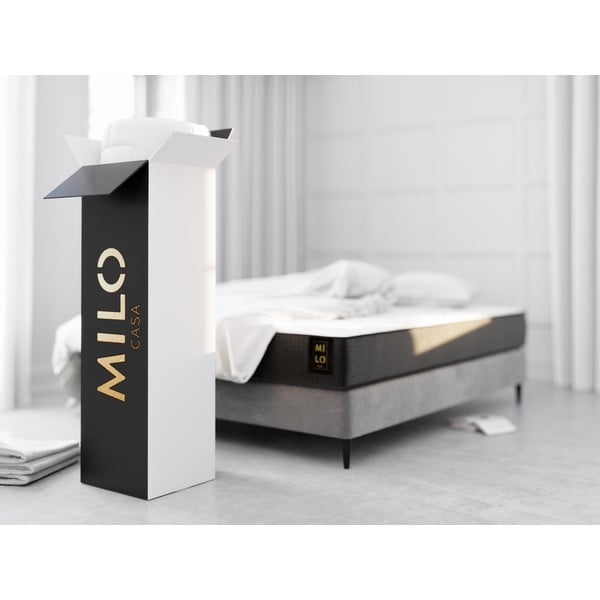 Tvrdá/středně tvrdá pěnová oboustranná matrace 180x200 cm Fabio – Milo Casa-image-3