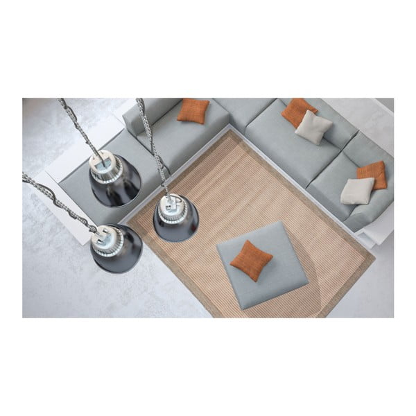 Oranžový venkovní koberec Floorita Chrome, 135 x 190 cm-image-3