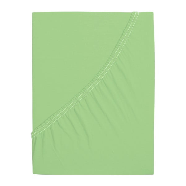 Světle zelené prostěradlo 160x200 cm – B.E.S.
