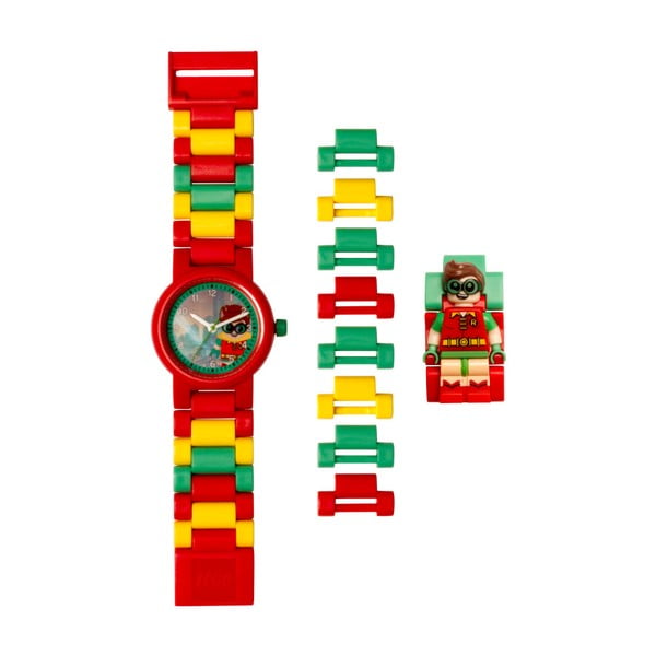 Dětské hodinky s figurkou LEGO® Batman Movie Robin