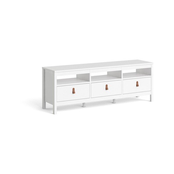 Bílý TV stolek 151x54 cm Madrid – Tvilum-image-4