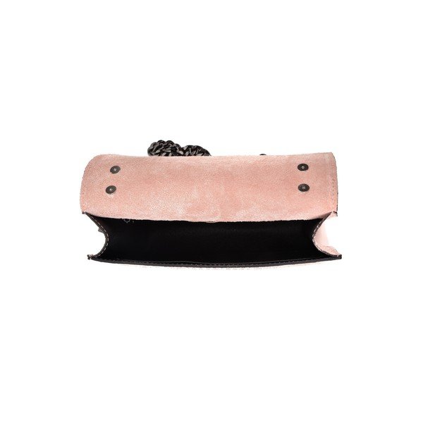 Růžové kožené psaníčko Renata Corsi Fiona-image-3