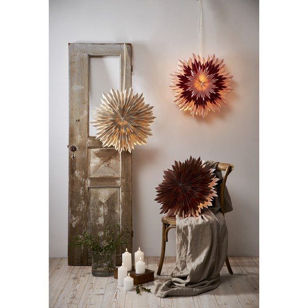 Hnědá vánoční dekorace Star Trading Ice, ø 60 cm-image-2