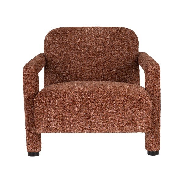 Červené žinylkové křeslo Kent – Dutchbone-image-2