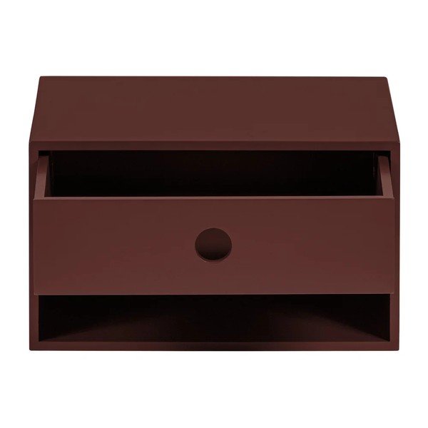 Vínový noční stolek z MDF Nancy – WOOOD-image-4