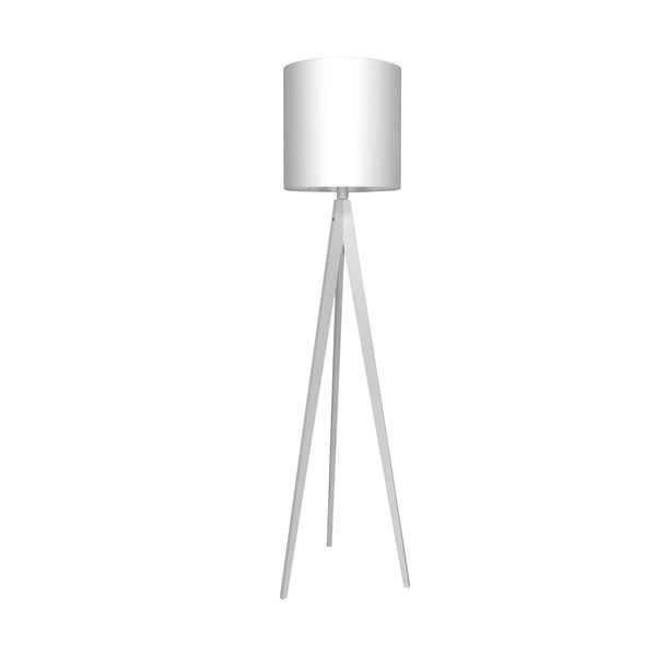 Stojací lampa Artist White/White, 125x33 cm