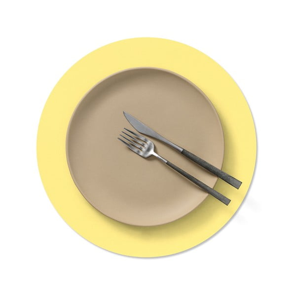 Prostírání z eko kůže ø 30 cm Circle M Nupo – LIND DNA-image-1