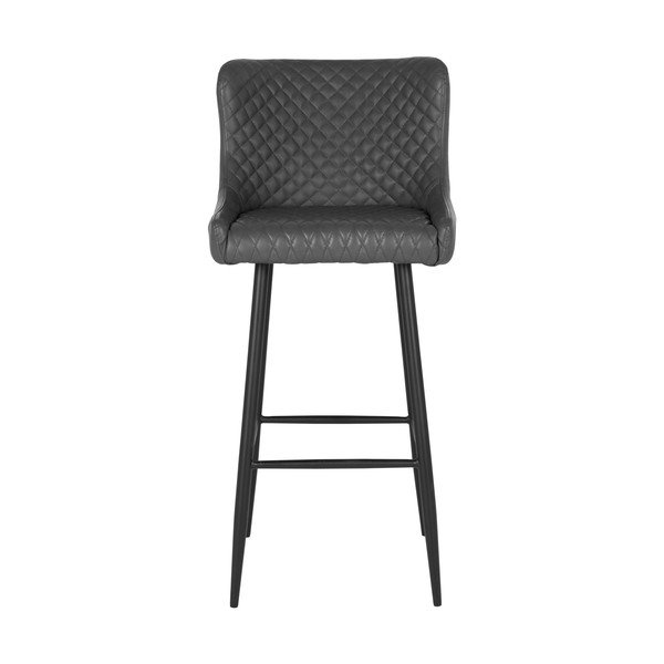 Tmavě šedá barová židle 105 cm Dallas – House Nordic-image-2