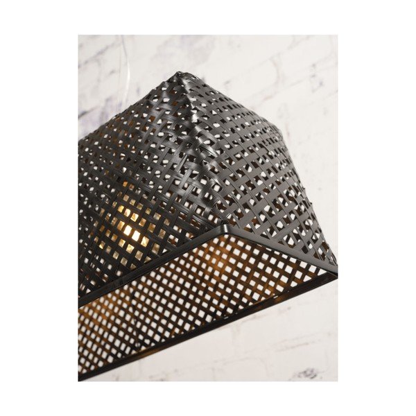 Černé bambusové závěsné svítidlo Good&Mojo Komodo-image-4