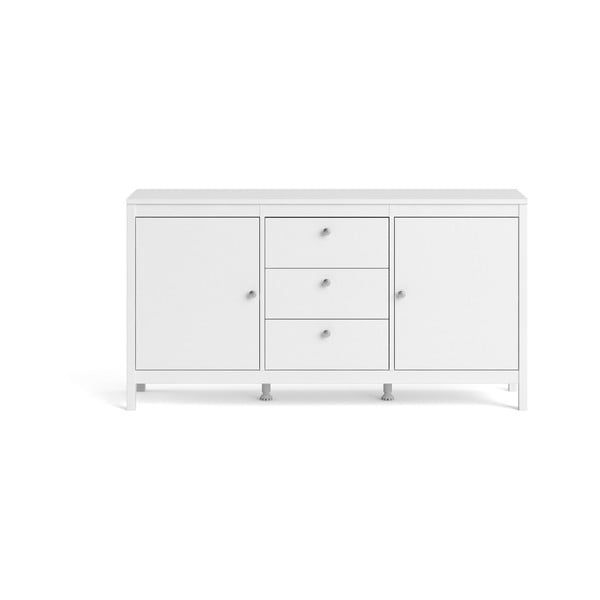 Bílá nízká komoda 151x80 cm Madrid – Tvilum-image-2