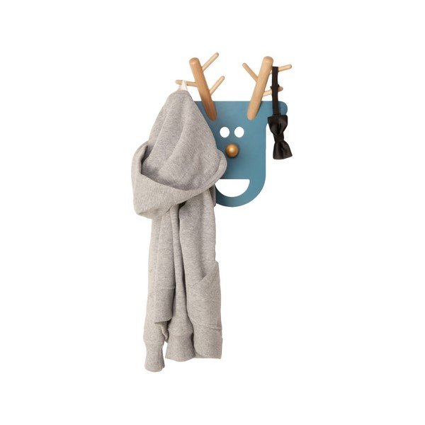 Věšák O Deer Petrol Blue-image-1