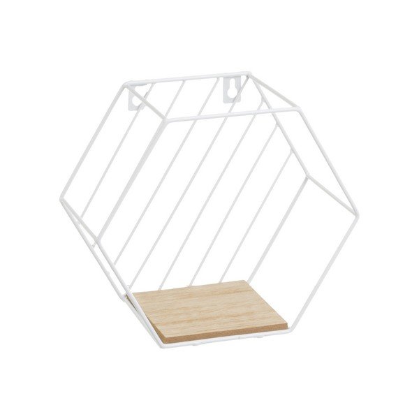 Bílé/v přírodní barvě police v sadě 3 ks 31 cm – Casa Selección-image-2