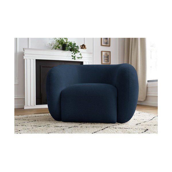 Tmavě modré křeslo Celine – Bobochic Paris-image-1