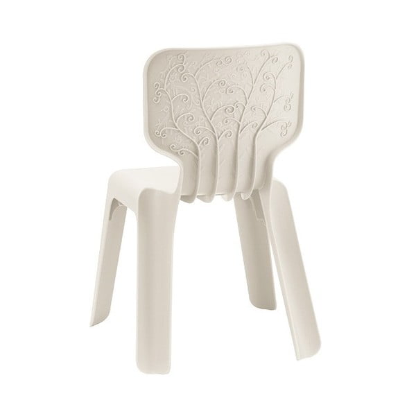 Dětská bílá stohovatelná židle Magis Alma