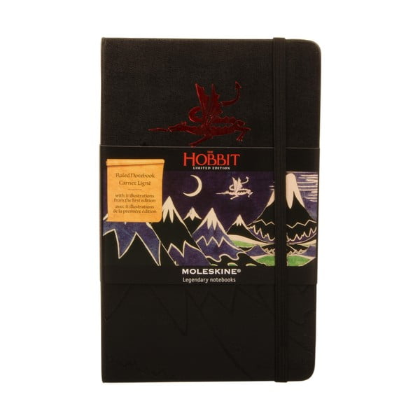 Zápisník Moleskine Hobbit, 13x21 cm