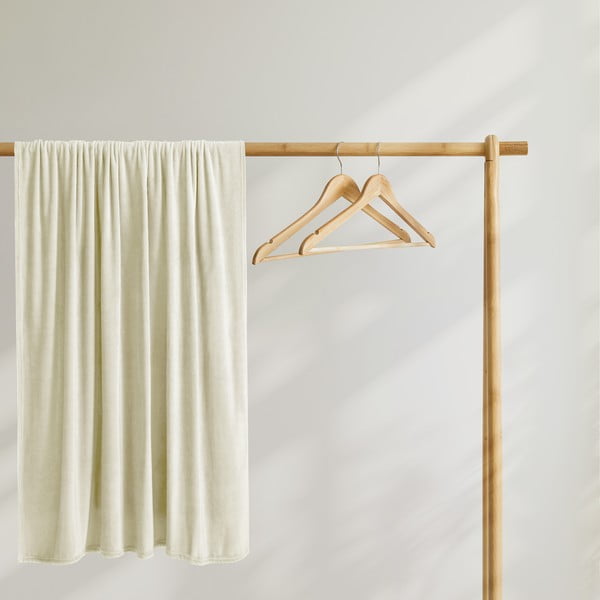 Deka z mikrovlákna v krémové barvě DecoKing Mic, 200 x 220 cm-image-4