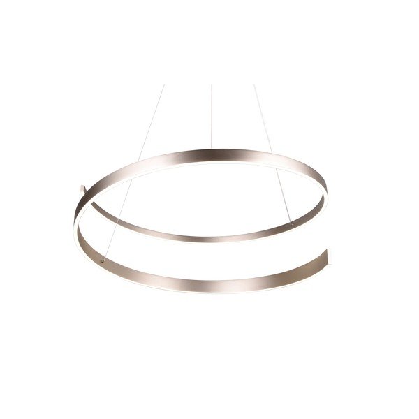 Šedé LED závěsné svítidlo s hlasovým ovládáním/s ovládáním pomocí mobilní aplikace s kovovým stínidlem ø 75 cm Cinardi – CINQUE-image-3