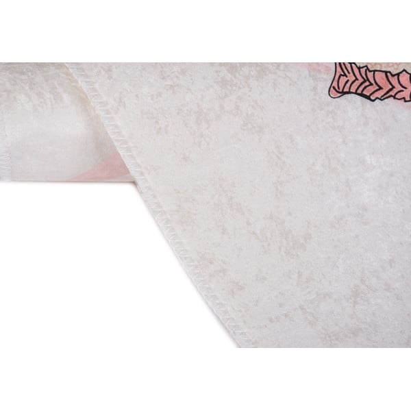 Světle růžový dětský koberec 100x160 cm Lovely Girl – Vitaus-image-2